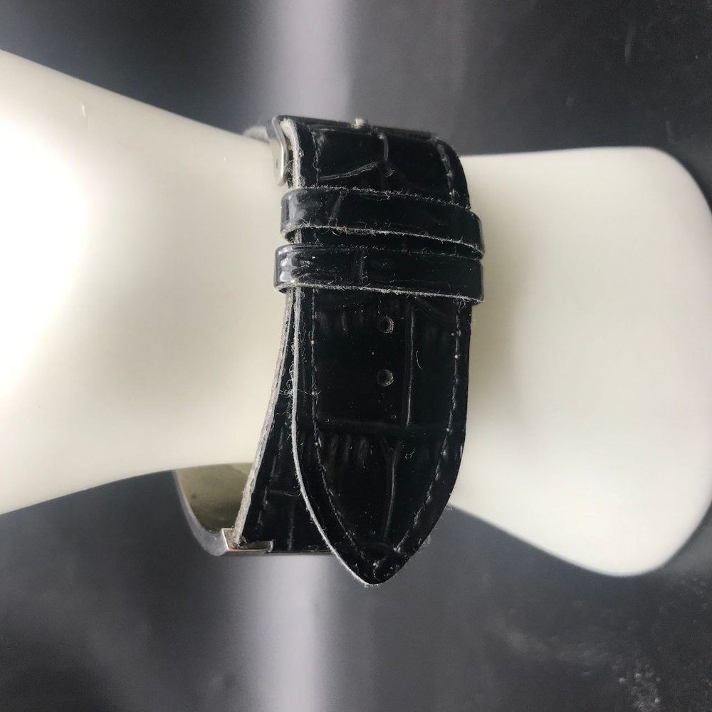 Breda Silver and Black Ladies Watch 3174 New Battery - Picture 2 of 10